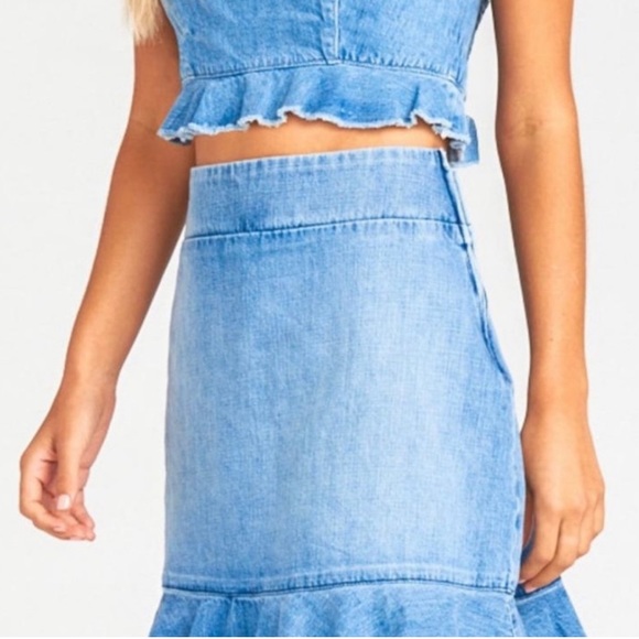 Show me your Mumu Isla denim skirt - Picture 2 of 4